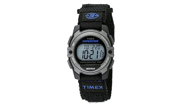 Часы Timex Unisex Expedition Classic с цифровым хронографом и таймером среднего размера