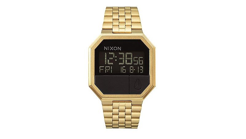 Nixon Re Run A158. Водонепроницаемые мужские цифровые часы 100 м (циферблат 38,5 мм)