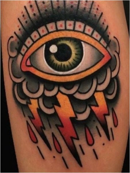 Традиционная татуировка Глаз