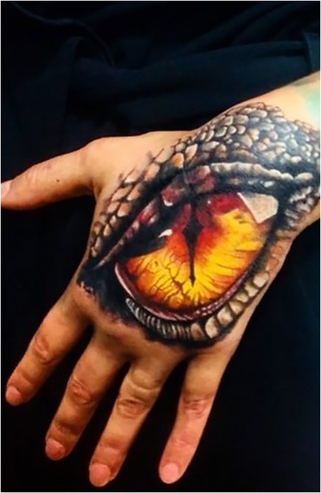 Татуировка Глаза Дракона