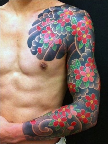 Японские Татуировки С Цветами