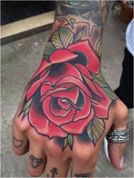 Татуировка С Розой