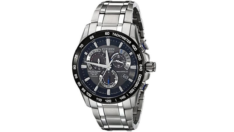 Citizen Eco-Drive AT4010-50E Мужские титановые часы с хронографом Perpetual A-T