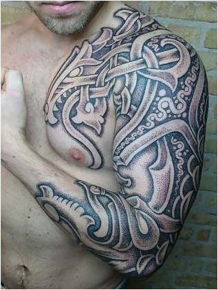 Идеи кельтских татуировок 5