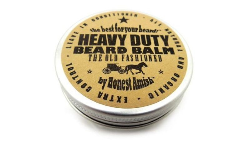Бальзам для бороды Honest Amish Heavy Duty Beard Balm, 2 унции, Кондиционер для бороды
