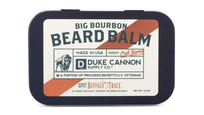 Duke Cannon Supply Co. Бальзам для бороды из бурбона с бочонком из буйволиного дуба, производство США, 1,6 унции