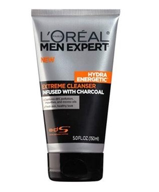 Энергетическое очищающее средство для лица L'oreal Paris Skincare Men Expert Hydra Energetic Facial Cleanser