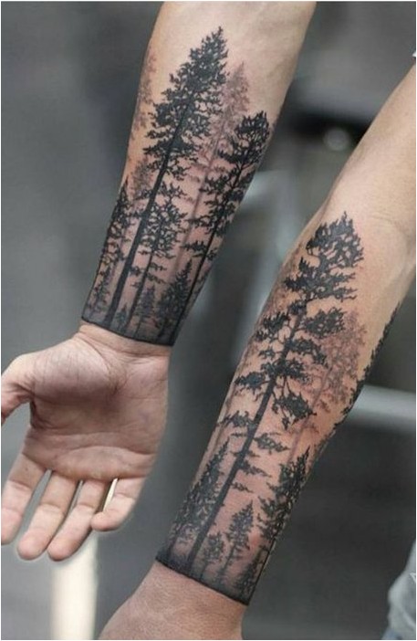 Татуировка В Виде Дерева На Запястье
