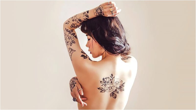 Татуировки С Цветами