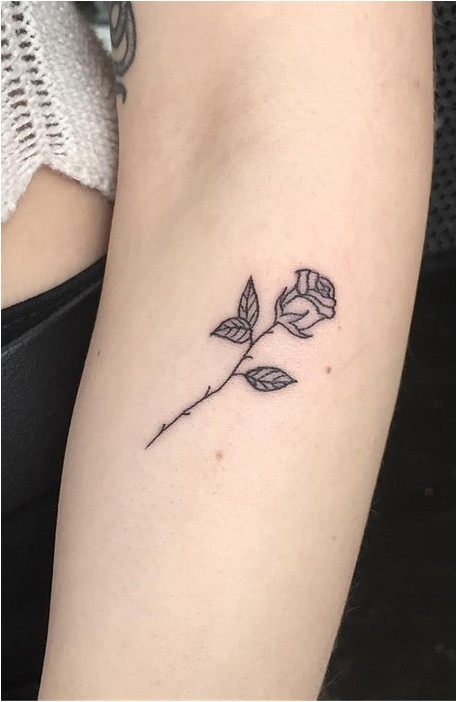 Татуировка В Виде Цветка