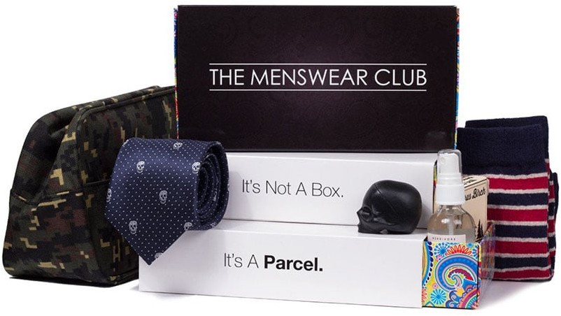 Коробка для подписки на клуб мужской одежды