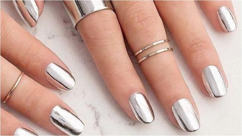 Обертывания для ногтей Outlinesau Holo There Metallic Silver