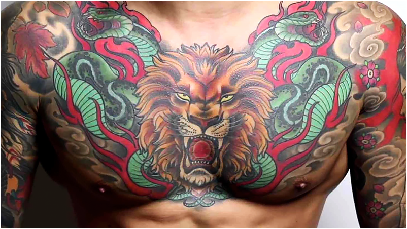 Татуировки Льва Для Мужчин