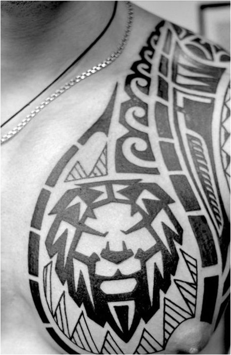 Этническая Татуировка Льва