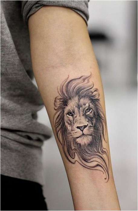 Маленькая Татуировка Льва