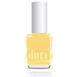 Лак для ногтей Duri, 101s, Summer Dream, пастельно-желтый оттенок, полуматовое покрытие, полное покрытие