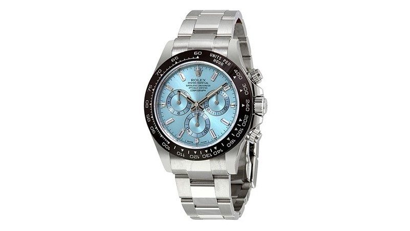 Oyster Perpetual Cosmograph Daytona Ice Blue Dial Автоматические мужские часы с хронографом
