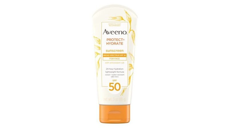 Aveeno Protect + Hydrate Face Sunscreen Lotion с SPF 50, 3 унции