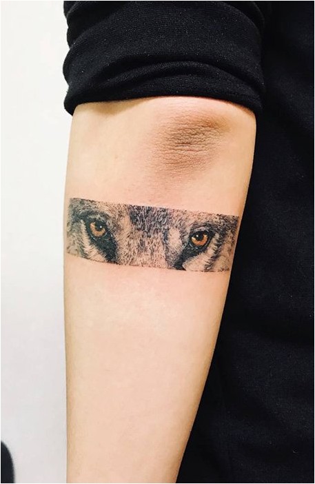 Татуировка Глаза Волка