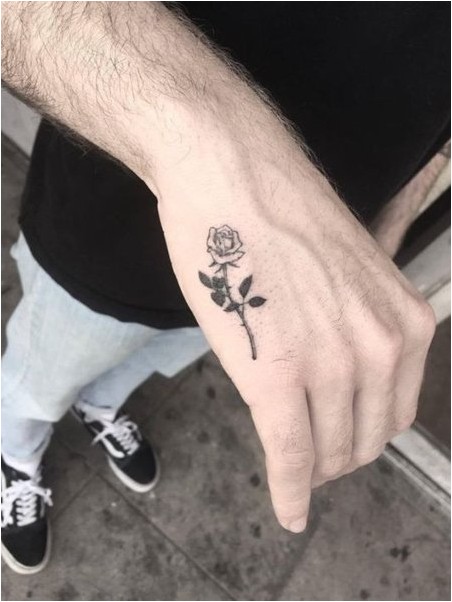 Маленькая Татуировка С Розой