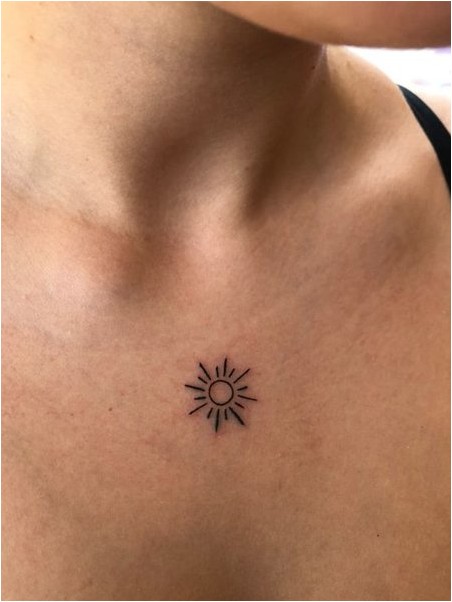 Маленькая Татуировка Солнца