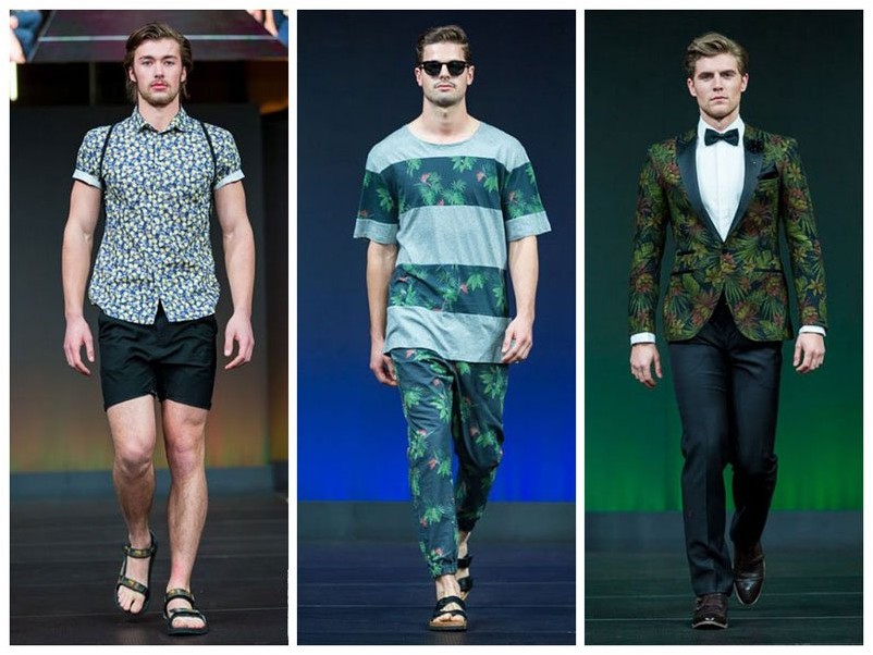 MSFW 2014: тенденции в мужской одежде? Цветочный