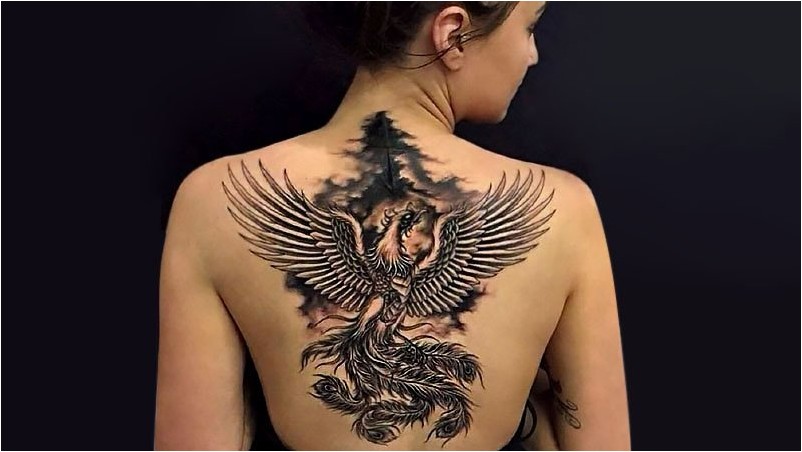 Татуировки С Фениксом Для Женщин