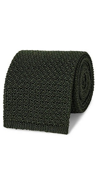 Вязаный шелковый галстук Berluti 6,5 см
