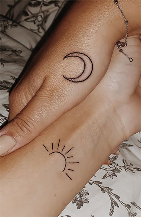 Татуировки Солнца и Луны