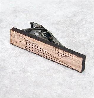 Новые мужские зажимы для галстуков из дерева с геометрическим рисунком или галстуки для мужчин от Northwood Collective