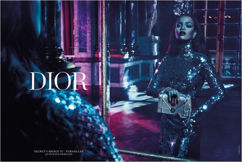 Рекламная кампания Рианны Secret Garden IV для Dior, снятая Стивеном Кляйном
