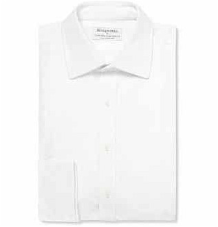 + Turnbull & amp; Белая хлопковая рубашка под смокинг от Asser