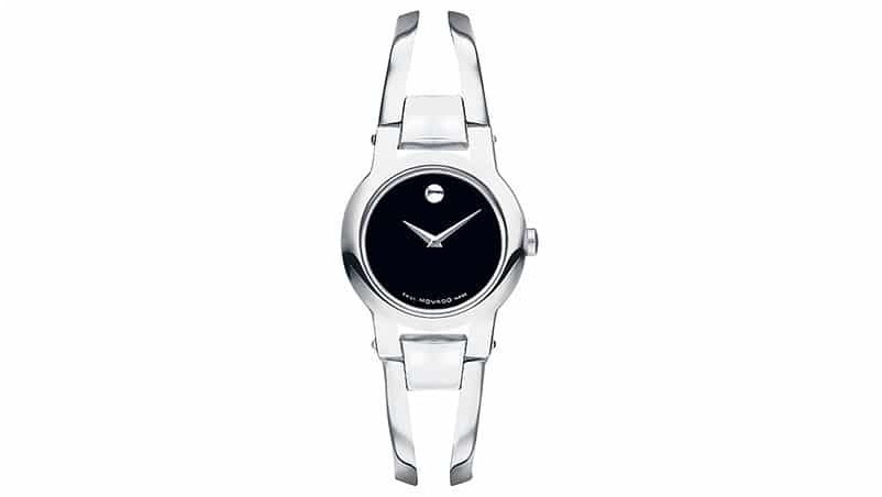 Женские часы Movado 604759 Amorosa с браслетом из нержавеющей стали