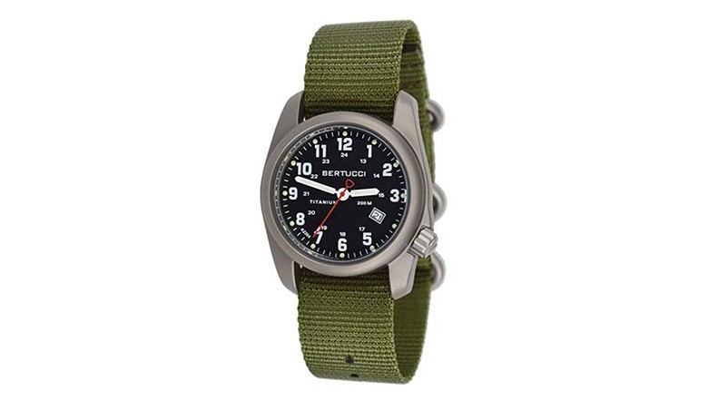 Мужские часы Bertucci 12122 A 2t Original Classics Durable Titanium Field Watch