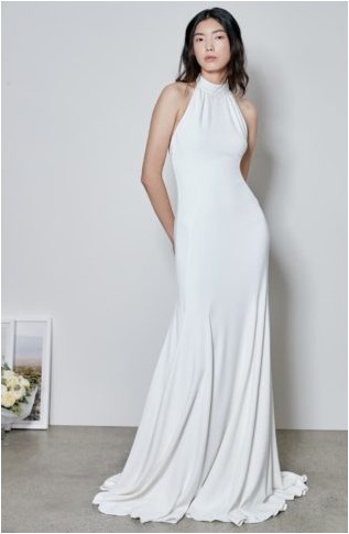 Свадебное платье на бретелях F18 Magnolia