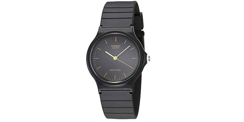 Мужские часы Casio Mq24 1e с черным полимерным покрытием