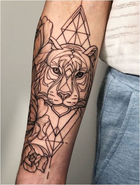 Татуировка С Тигром