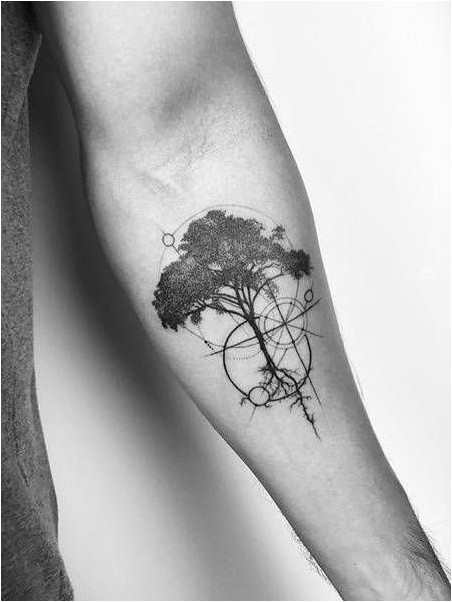 Татуировка В Виде Дерева