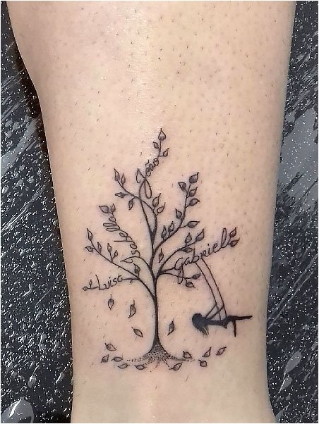 Семейное древо тату 1