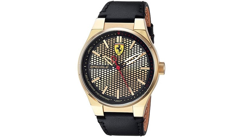 Золотые часы Ferrari Scuderia Speciale 3H