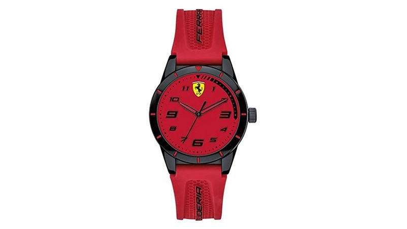 Повседневные часы Ferrari Boy's Redrev с силиконовым ремешком