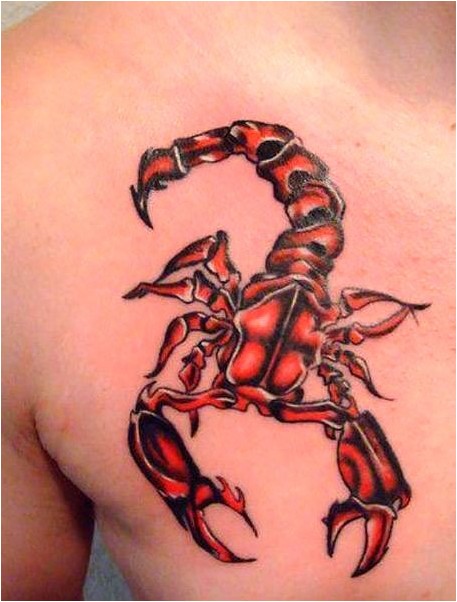 Татуировка В Виде Скорпиона