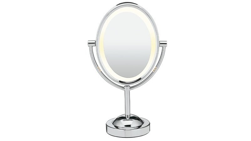 Двустороннее зеркало для макияжа Conair с подсветкой