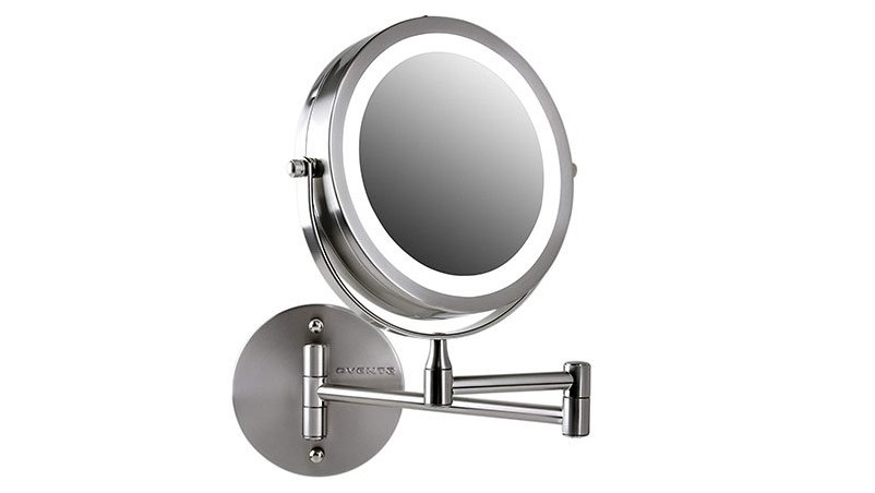 Зеркало для макияжа Ovente Wall Mount со светодиодной подсветкой