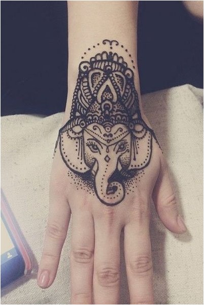 Татуировка Рука Слона