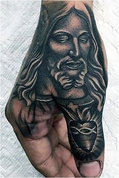 Татуировка Рука Иисуса