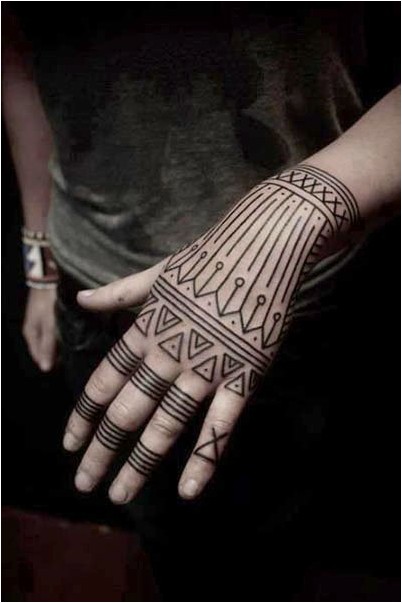 Этническая Татуировка Руки