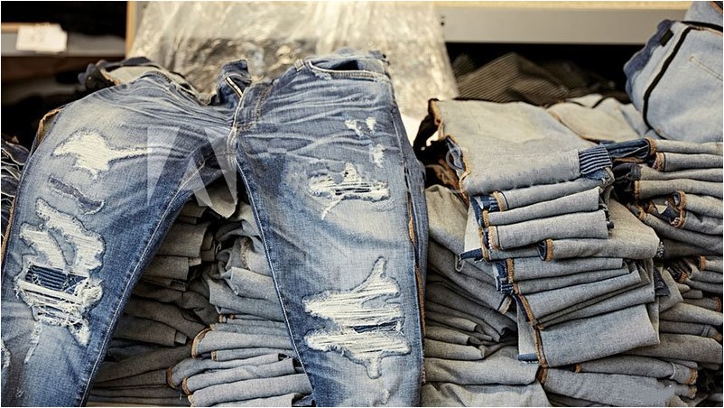 Как огорчить джинсовую ткань