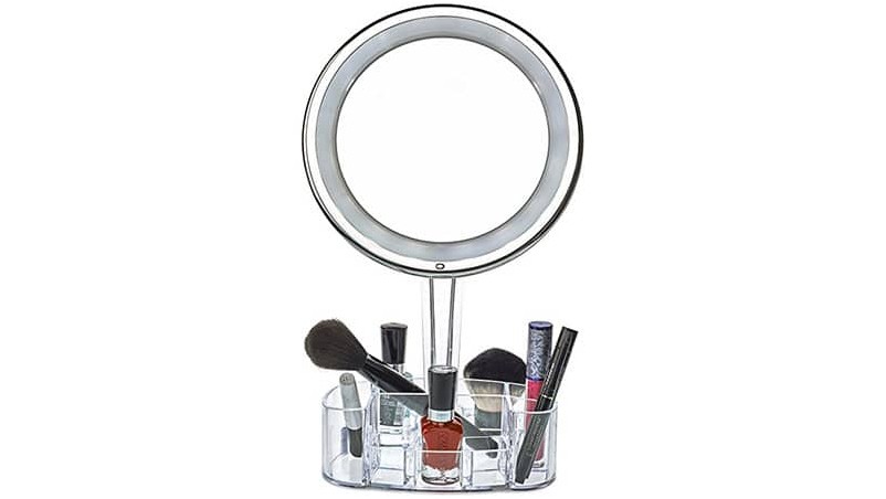 Зеркало для макияжа и органайзер Daisi