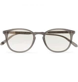 Kinney 49 - Зеркальные солнцезащитные очки из матового ацетата в круглой оправе
